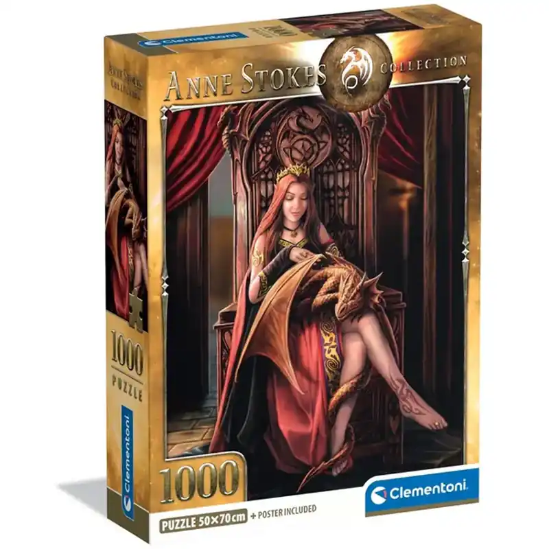 Szuper akció Anna Stokes - Barátok mindörökké 1000 db-os puzzle poszterrel - Clementoni