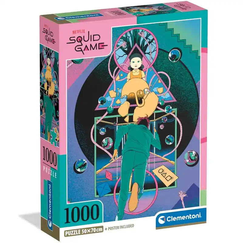 Squid Game 2 Nyerd meg az életed 1000db-os puzzle - Clementoni Vásárlói kedvenc