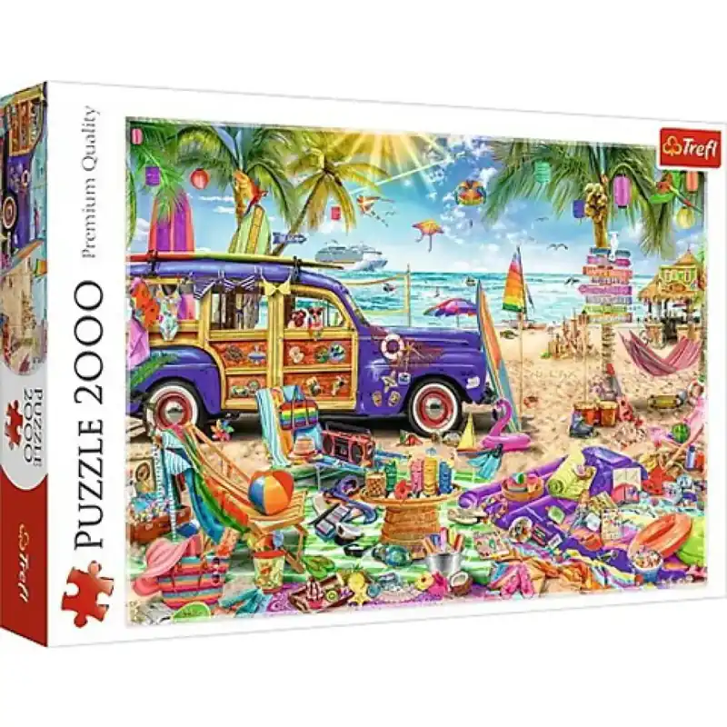 Gyors szállítás Trópusi kikapcsolódás 2000db-os puzzle - Trefl
