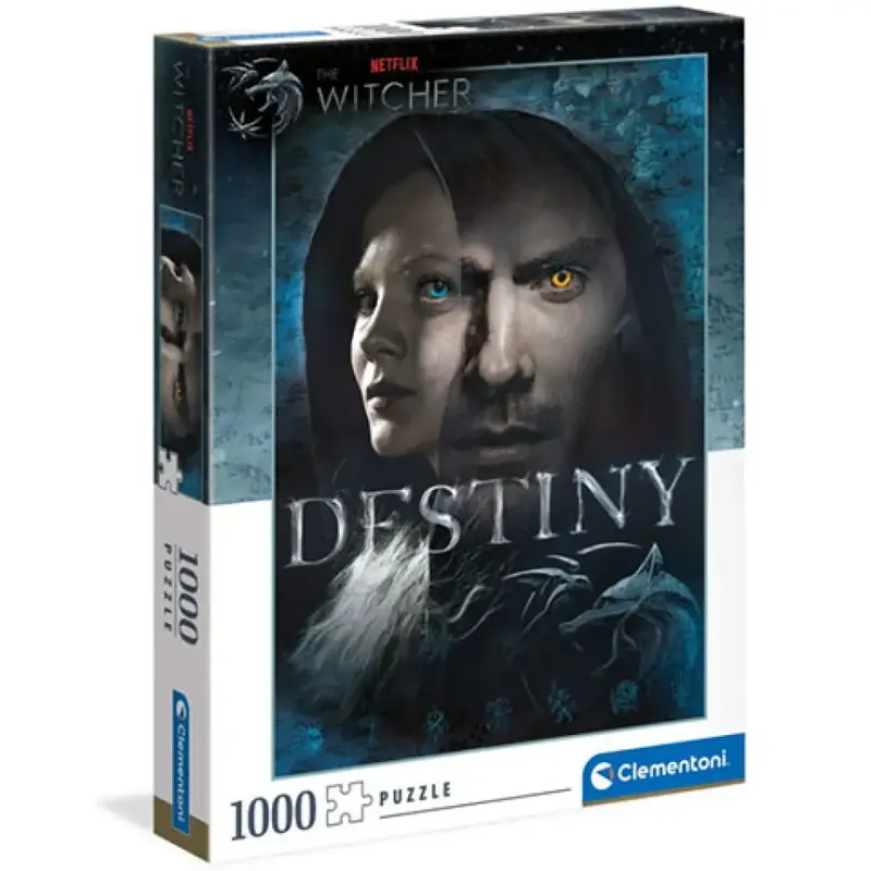 Witcher Destiny 1000db-os puzzle - Clementoni Árcsökkenés