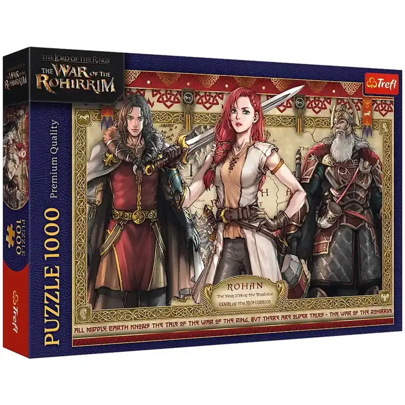 A Gyűrűk Ura Rohirrim tábor 1000db-os puzzle – Trefl Biztonságos fizetés