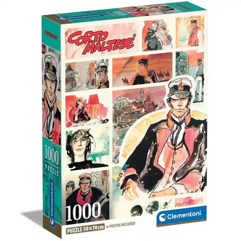 Corto Maltes 1000db-os puzzle - Clementoni Biztonságos fizetés