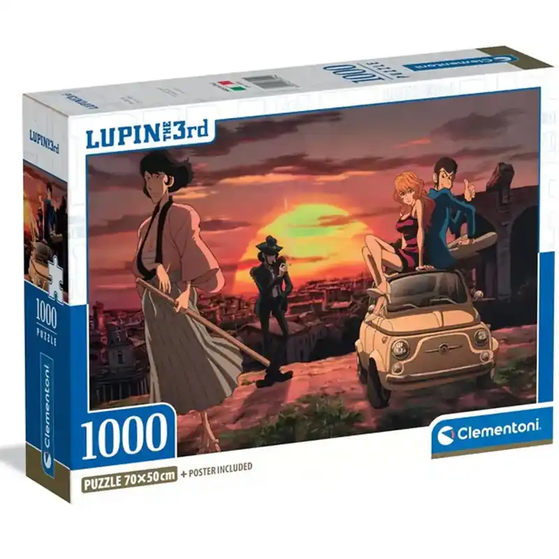 Outlet Lupin the 3rd - Olasz meló 1000db-os puzzle - Clementoni