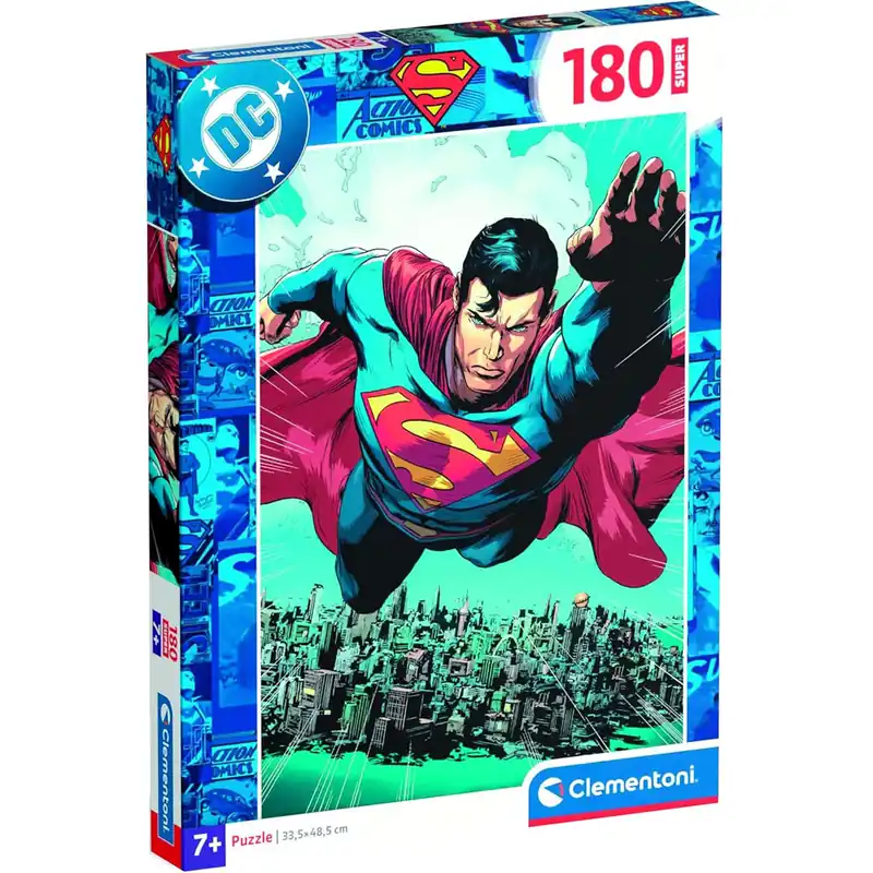 Outlet DC Comics Superman repülés a város felett 180db-os puzzle - Clementoni