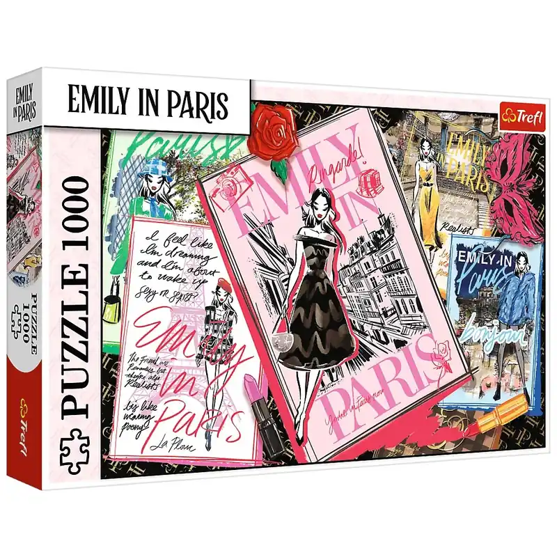 Emily Párizsban Divat magazinok 1000db-os puzzle - Trefl Olcsó