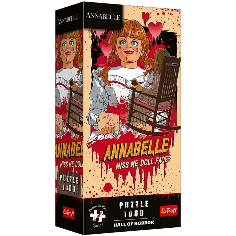 Olcsó Hall of horror Annabelle prémium plusz 1000db-os puzzle - Trefl