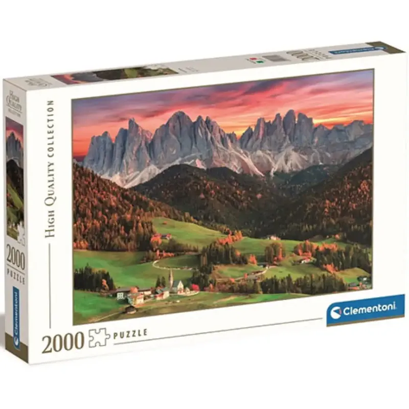 Ajánlat Val Di Funes, Olaszország HQC puzzle 2000db-os - Clementoni