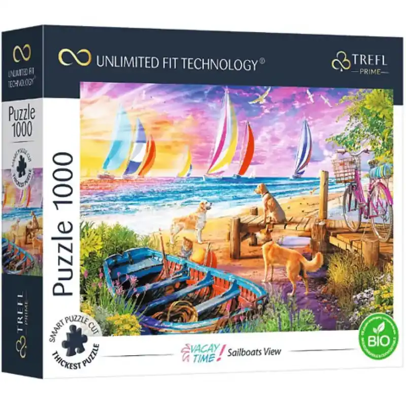 Akciós ár Vitorlások a vízen 1000db-os puzzle - Trefl