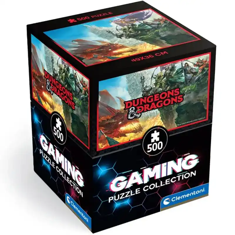 Népszerű Dungeons Dragons – Lángok földje 500db-os puzzle - Clementoni