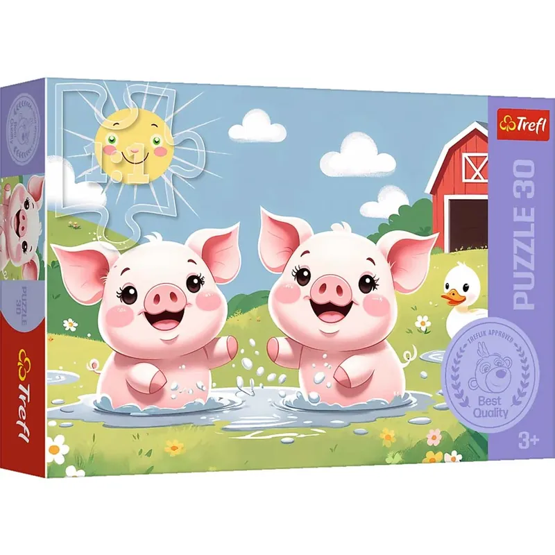 Kedvezményes ár Boldog vidéki élet 30 db-os puzzle – Trefl