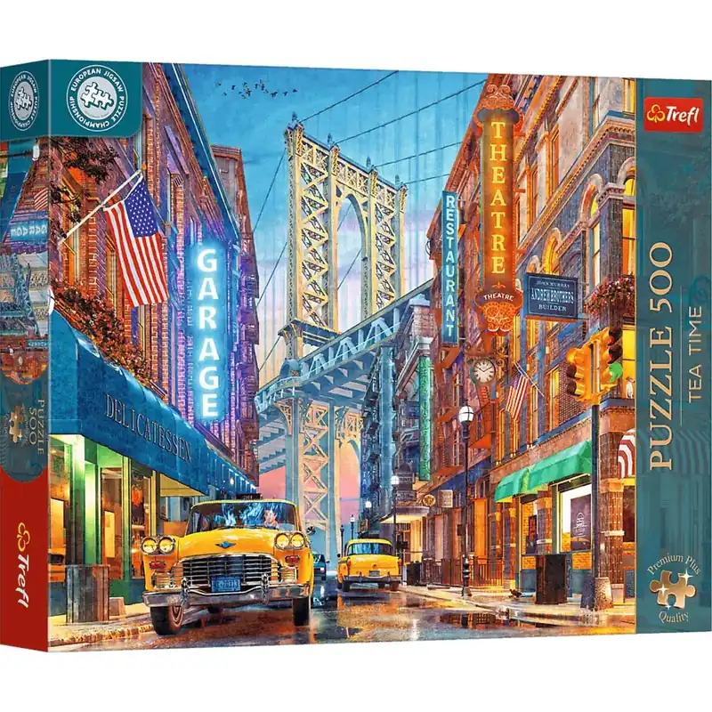 Puzzle EB Manhattan híd, New York 500db-os prémium puzzle – Trefl Expressz szállítás