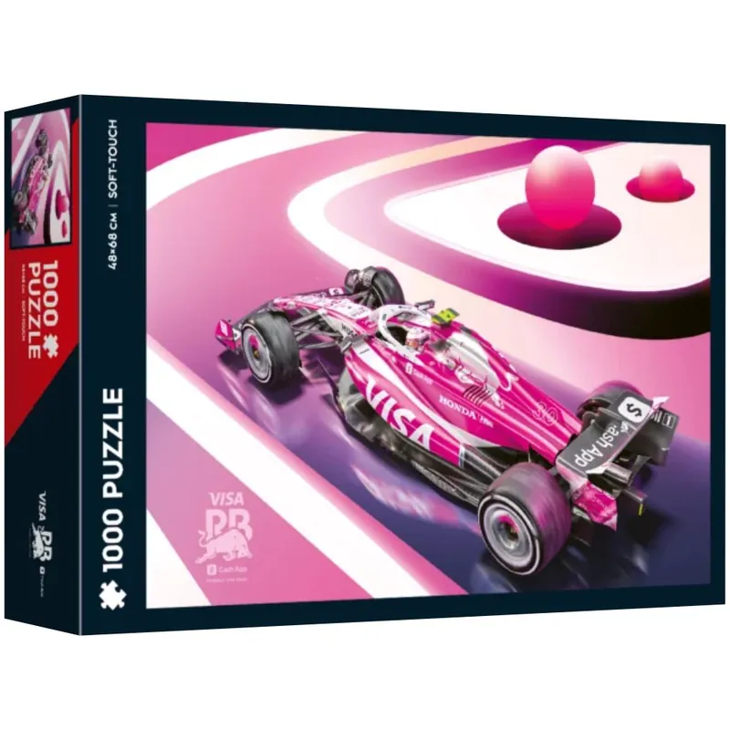 Formula-1 VISA Cash App Soft-Touch 1000db-os puzzle - Trefl Biztonságos fizetés