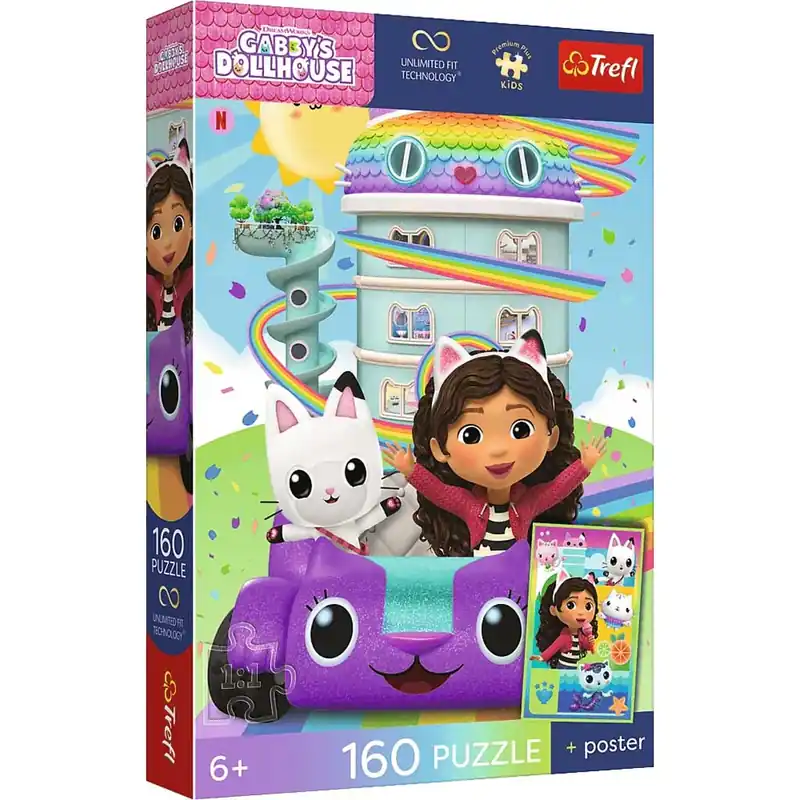 Gabi babaháza 160db-os UFT puzzle poszterrel - Trefl Kihagyhatatlan ajánlat