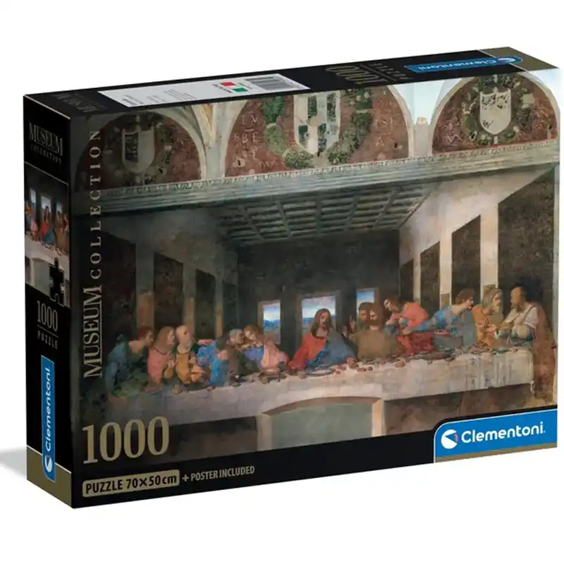 Museum Collection Leonardo da Vinci - Az utolsó vacsora 1000 db-os puzzle - Clementoni Vásárlói kedvenc