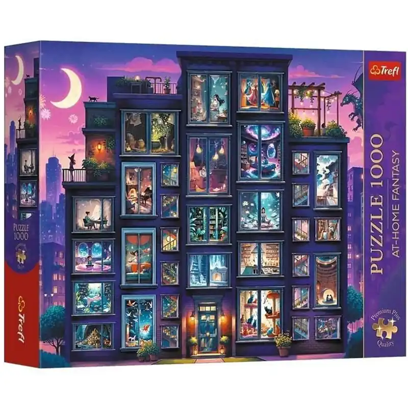 Kihagyhatatlan ajánlat Történetekkel teli éjszaka prémium plusz 1000db-os puzzle - Trefl