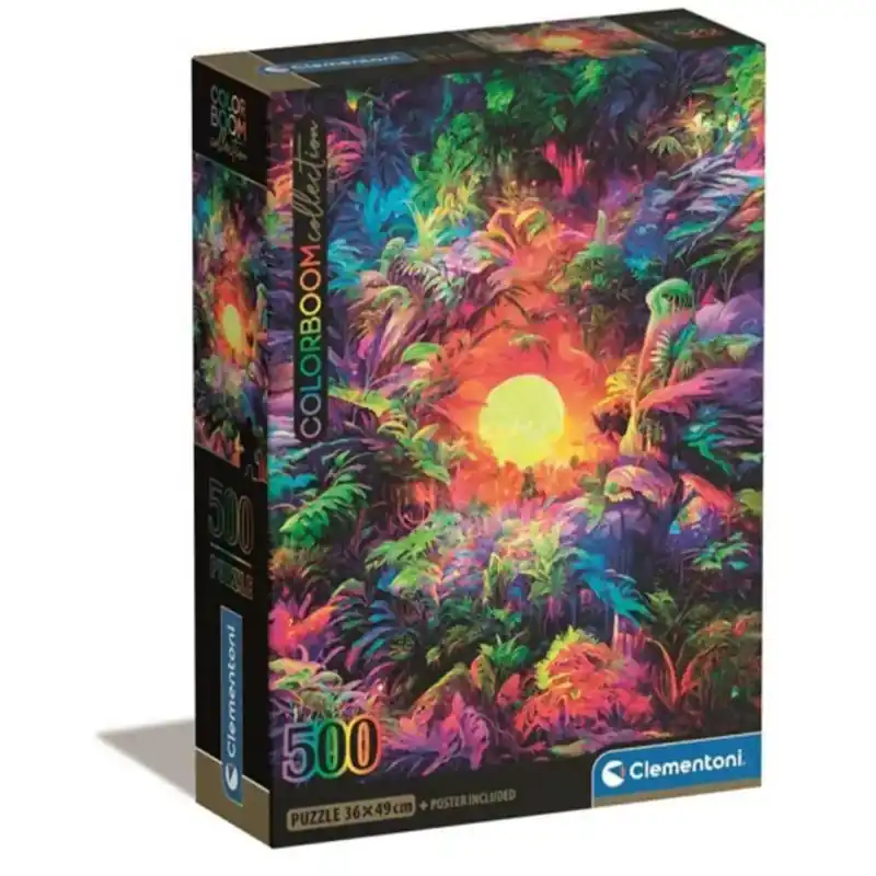Colorboom Collection Pszichedelikus 500db-os Compact puzzle - Clementoni Nézd meg most