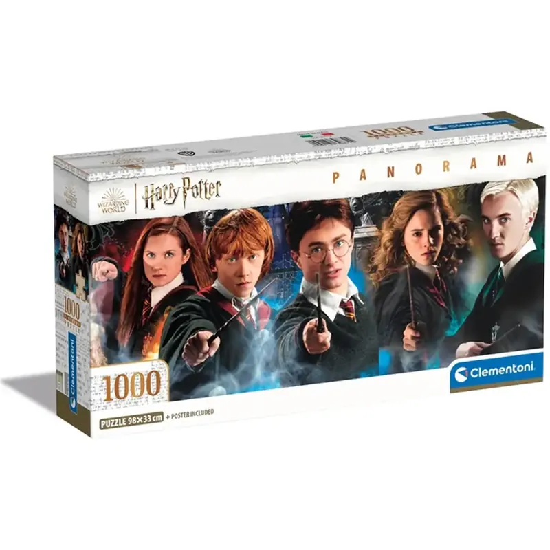 Harry Potter - A Roxfort örökösei 1000db-os panoráma puzzle poszterrel - Clementoni Kihagyhatatlan ajánlat