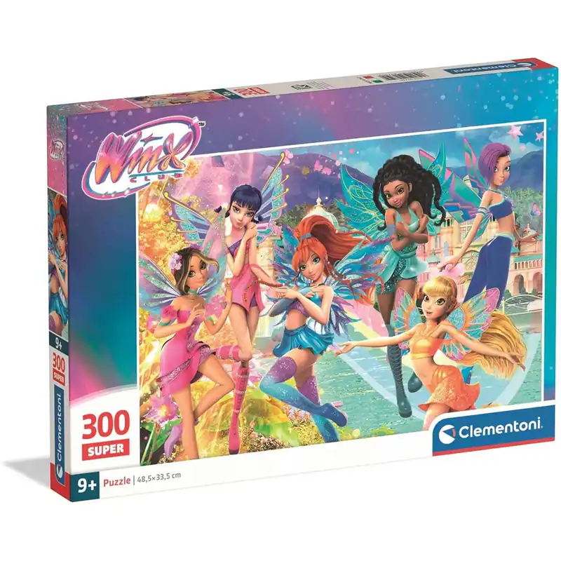 Kiárusítás Winx Club tündérei 300 db-os Super Puzzle - Clementoni