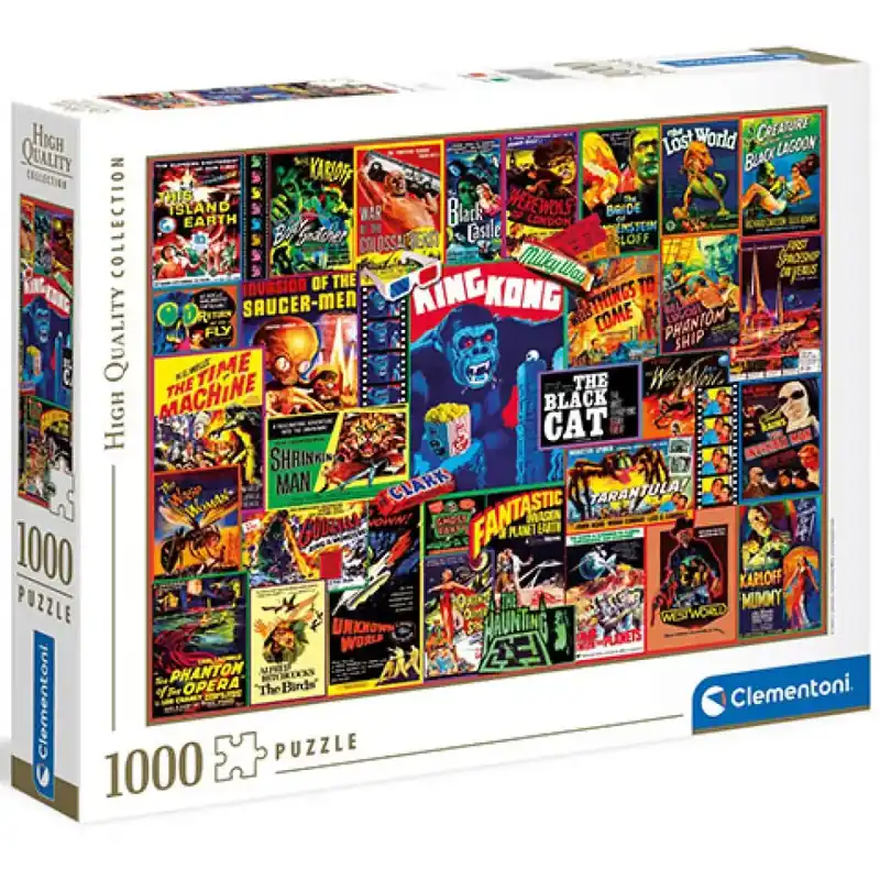 Végkiárusítás Thriller klasszikusok HQC puzzle 1000db-os - Clementoni