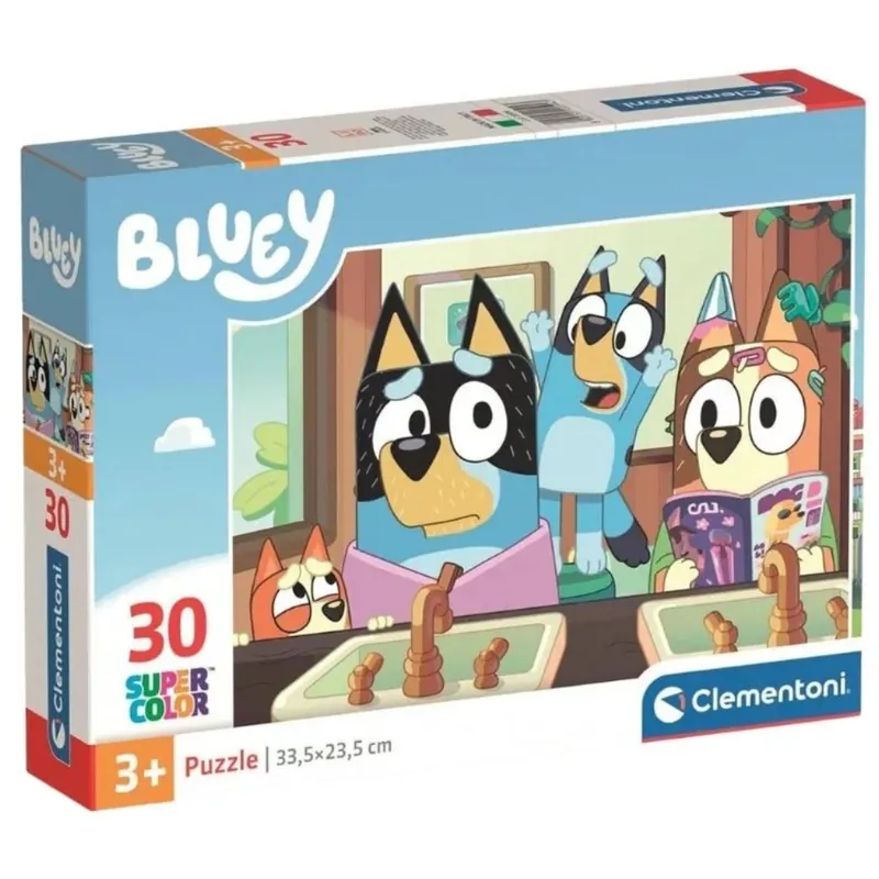 Szuper akció Bluey Super Color 30db-os puzzle - Clementoni
