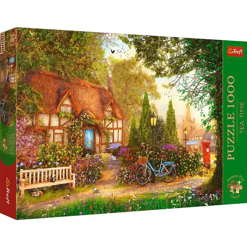 Ajánlat Nádfedeles házikó 1000db-os prémium puzzle - Trefl