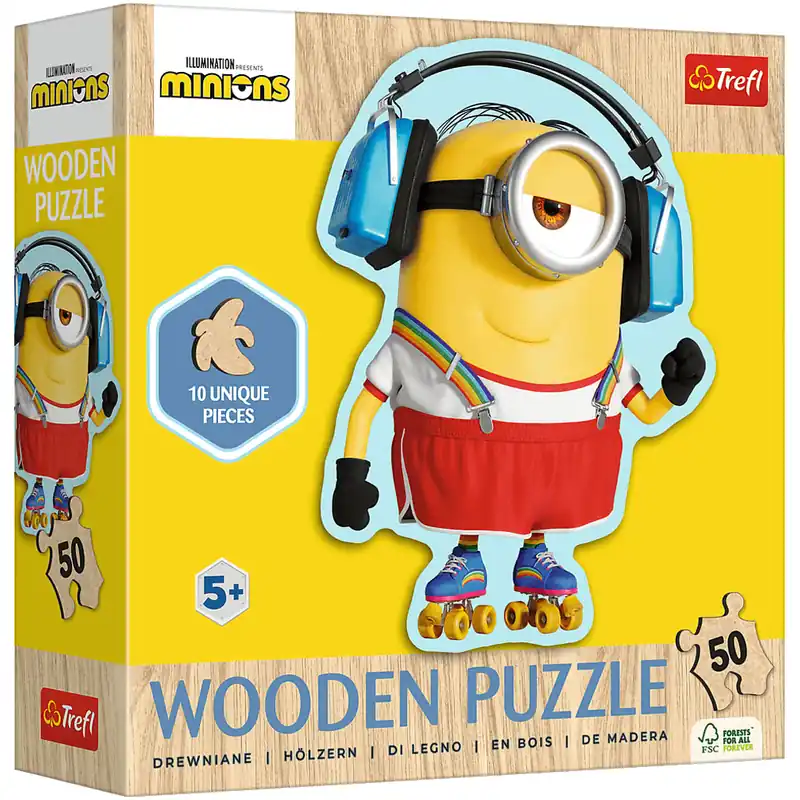 Minyonok 50db-os fa puzzle - Trefl Újdonság