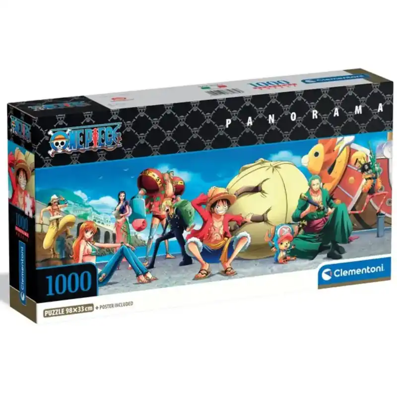 One Piece HQC 1000db-os panoráma puzzle - Clementoni Végkiárusítás