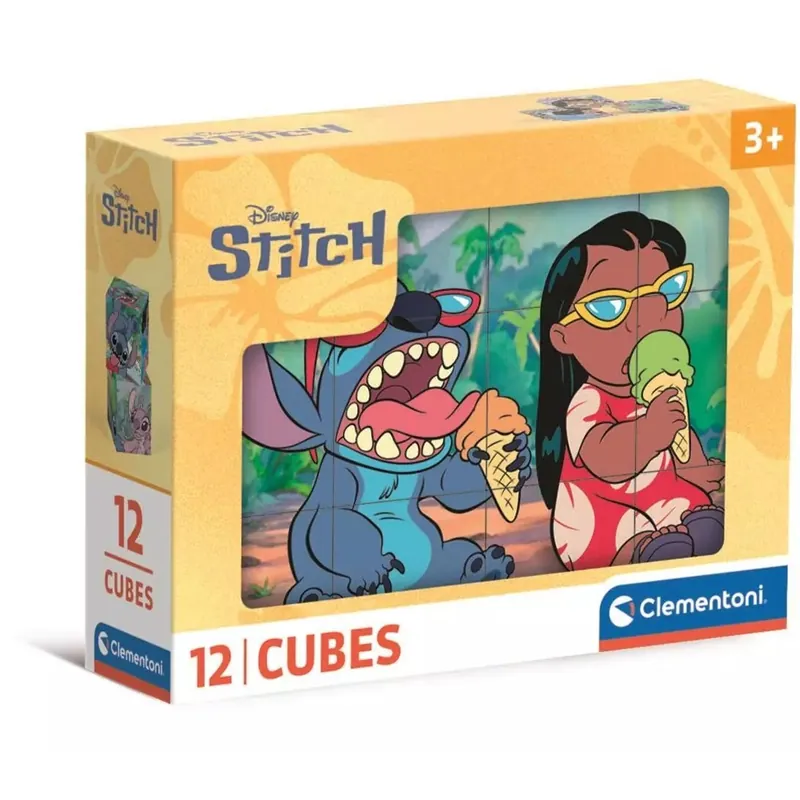 Stitch 12db-os mesekocka - Clementoni Akciós ár