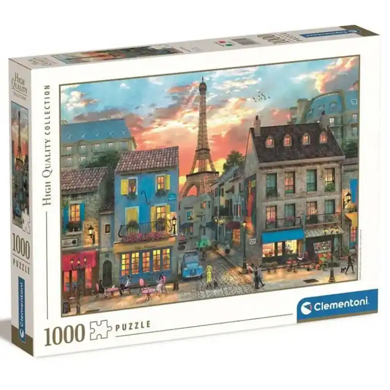 Kedvezményes ár Párizs utcái HQC 1000db-os puzzle - Clementoni