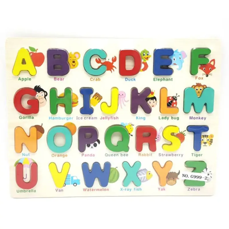 Azonnal elérhető ABC fa formaválogató puzzle