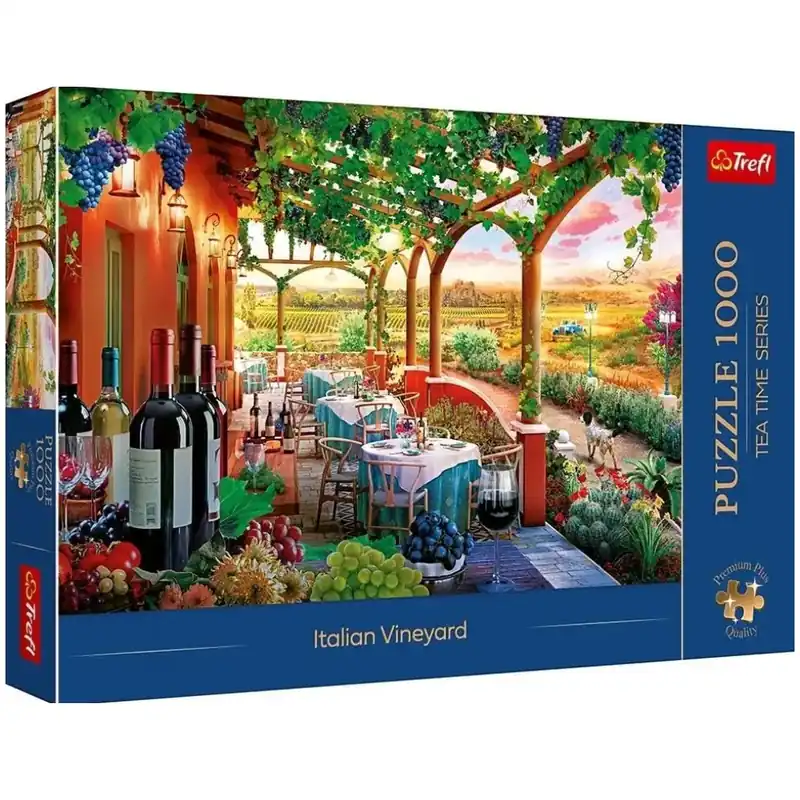 Olasz borvidék 1000db-os prémium puzzle - Trefl Expressz szállítás