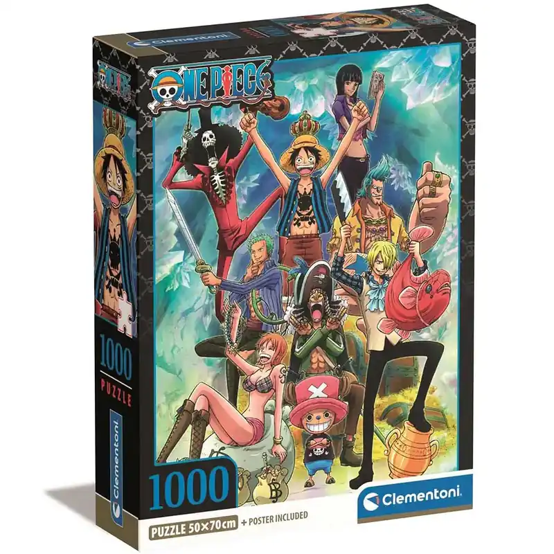 One Piece 1000db-os compact puzzle 50x70cm - Clementoni Biztonságos fizetés