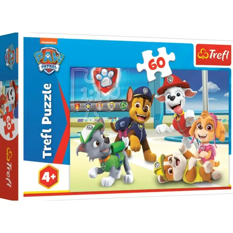 Kihagyhatatlan ajánlat Mancs őrjárat kutyi csapat 60db-os puzzle - Trefl