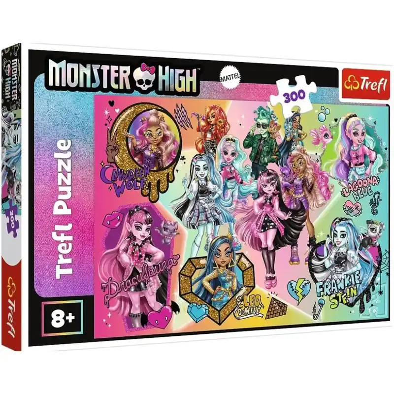 Monster High csúcsszörny barátnők 300db-os puzzle - Trefl Kihagyhatatlan ajánlat