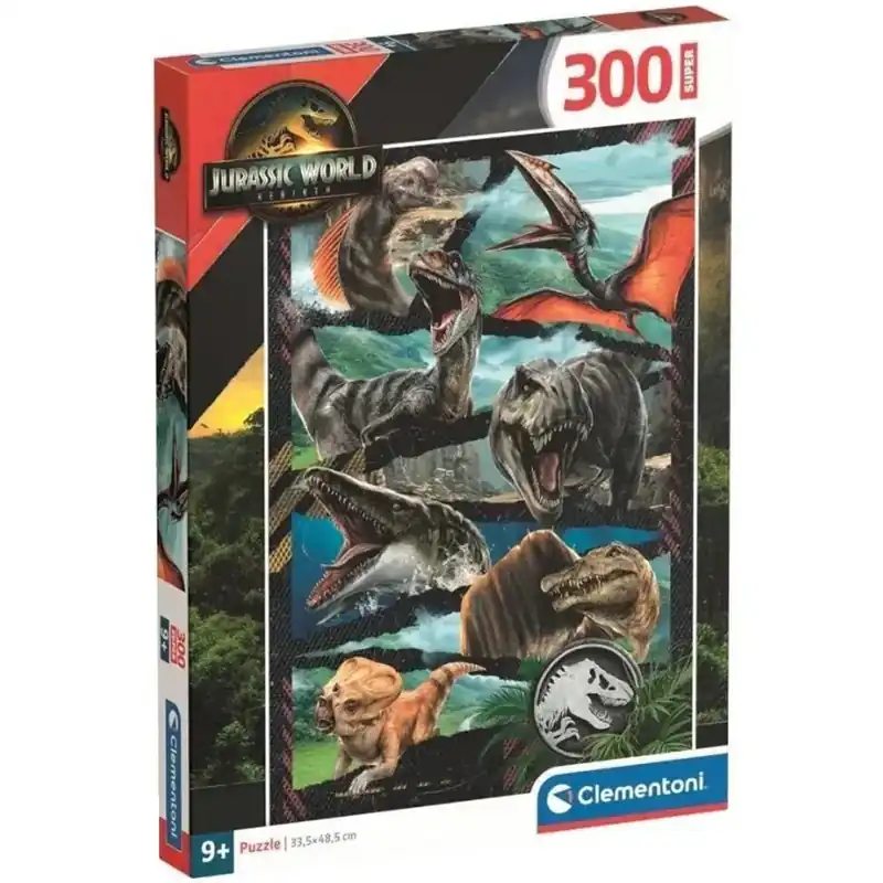 Jurassic World Újjászületés őslények támadása 300db-os puzzle - Clementoni Újdonság