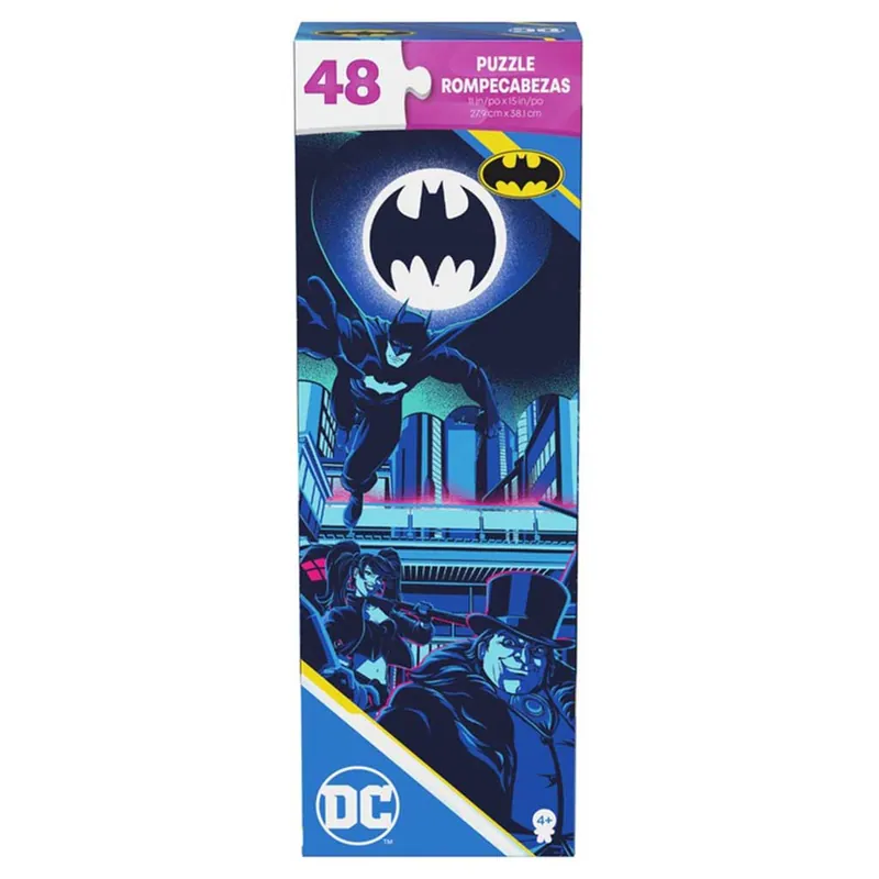 Akció DC Comics Batman és ellenségei 48db-os puzzle - Spin Master