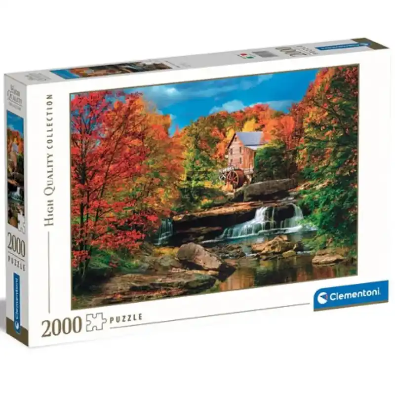 Alacsony ár Vízimalom az erdőben HQC puzzle 2000db-os - Clementoni