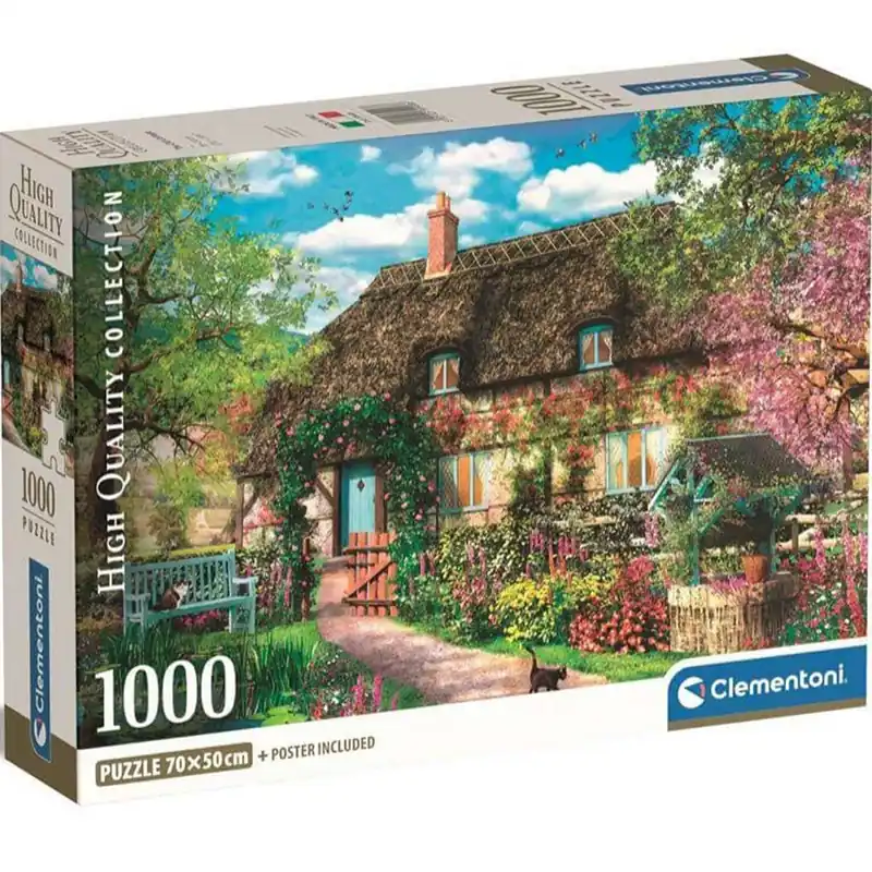 Expressz szállítás A régi házikó HQC 1000db-os Compact puzzle - Clementoni