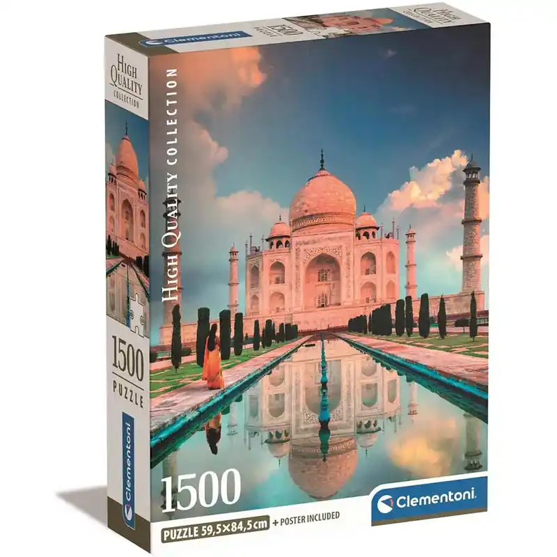 Expressz szállítás Taj Mahal 1500db-os HQC puzzle 59,5x84,5cm - Clementoni
