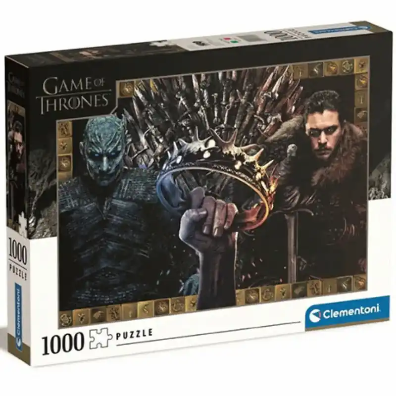 Trónok harca Stark ház 1000db-os puzzle - Clementoni Biztonságos vásárlás