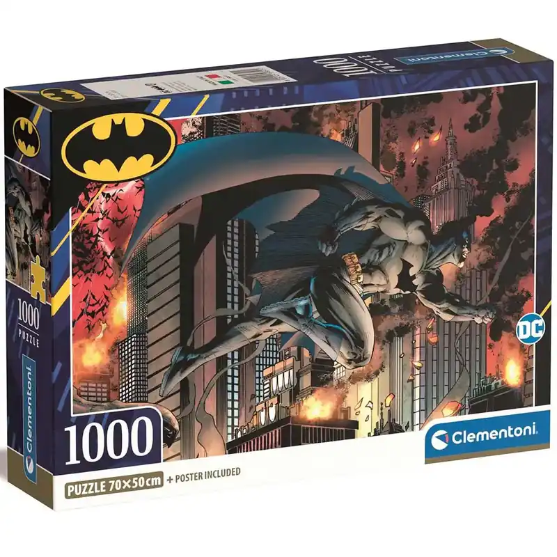 Batman 1000db-os Compact puzzle 70x50cm - Clementoni Ajánlat