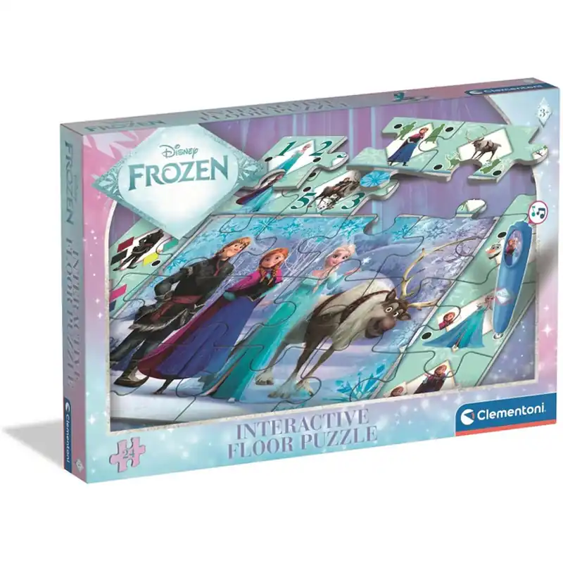 Ajánlat Jégvarázs interaktív 24db-os padló puzzle - Clementoni
