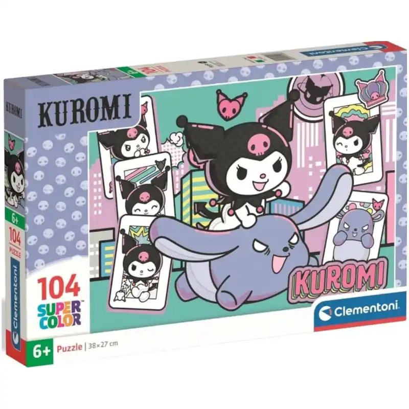 Kuromi Super Color puzzle 104 db-os - Clementoni Kiárusítás