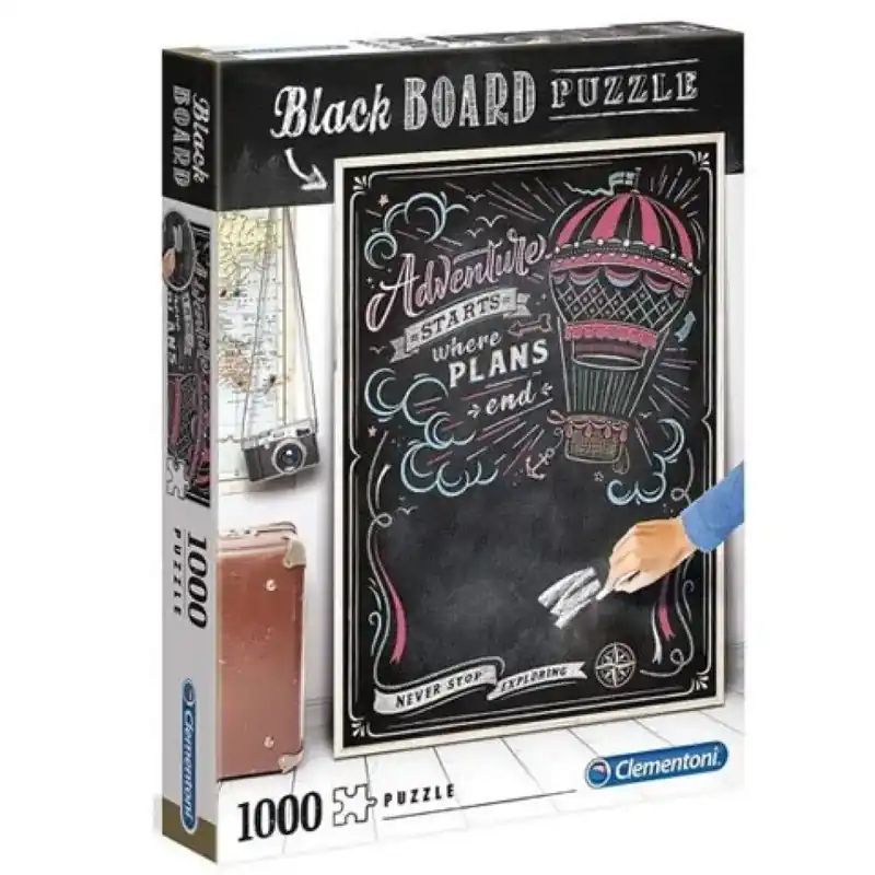 Vedd meg most Blackboard Travel 1000 db-os puzzle - Clementoni