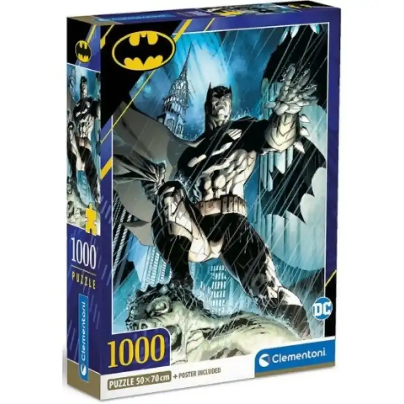 Akciós ár Batman HQC 1000db-os puzzle poszterrel - Clementoni