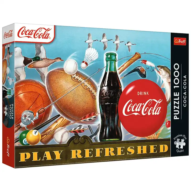 Ajánlat Coca-Cola az üdítő pillanat 1000db-os Prémium plus quality puzzle - Trefl