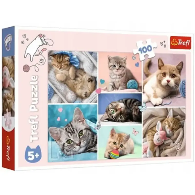 Vedd meg most Macskák 100db-os puzzle - Trefl