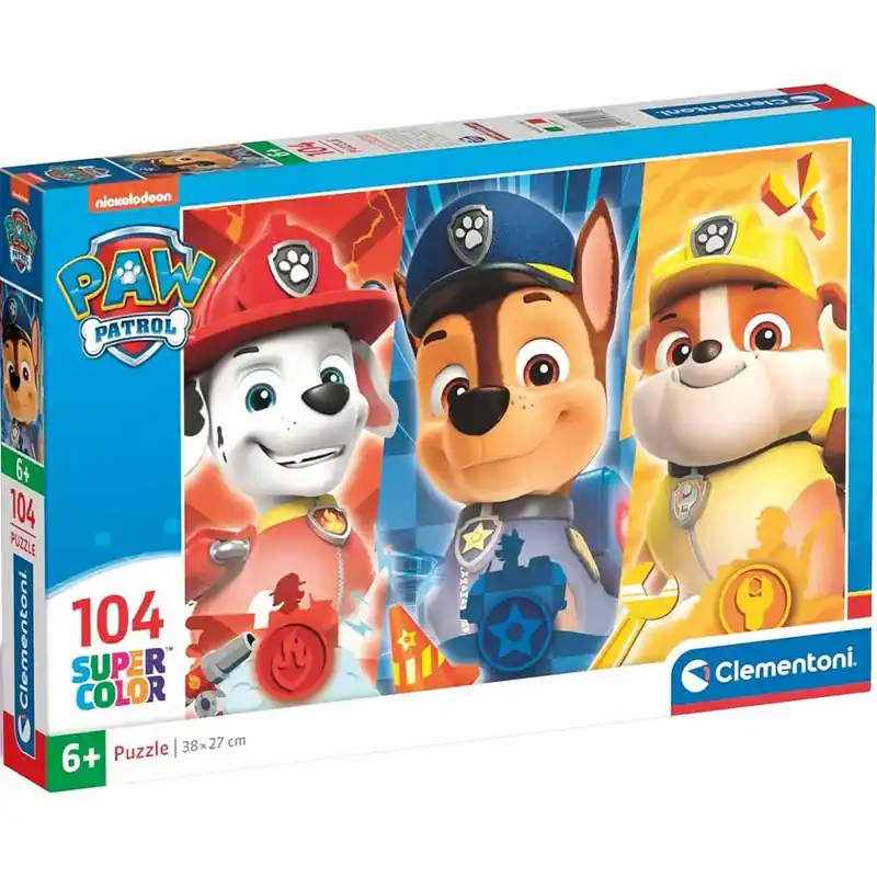 Mancs Őrjárat 104db-os Supercolor puzzle - Clementoni Olcsóbb