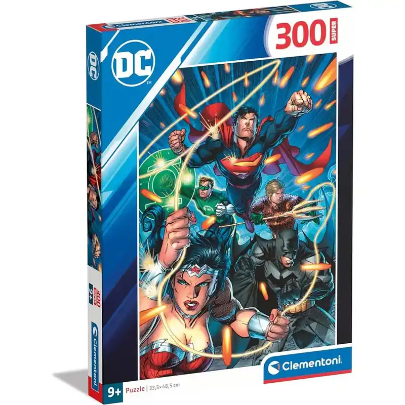 Utolsó esély DC Comics Az igazság ligája 300db-os Super puzzle - Clementoni