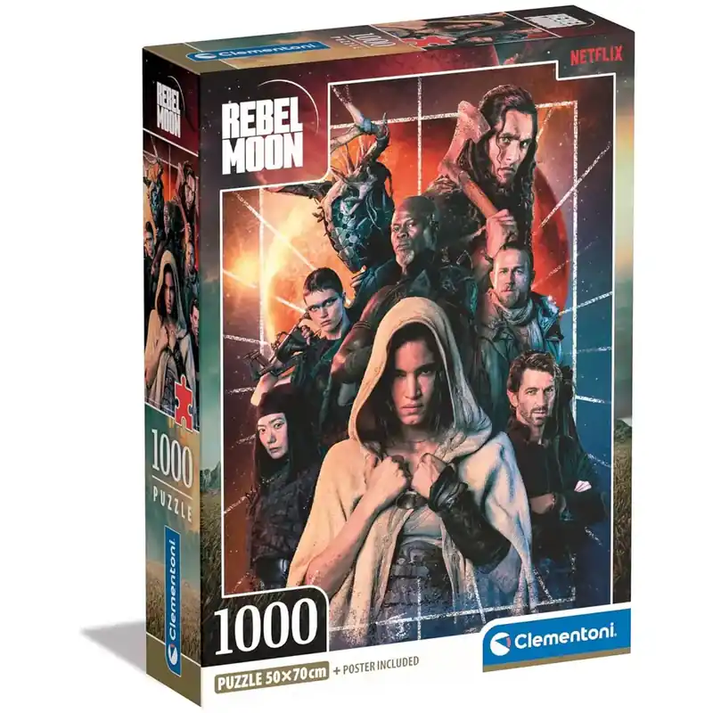 Szuper ajánlat Netflix Rebel Moon 1000 db-os puzzle - Clementoni